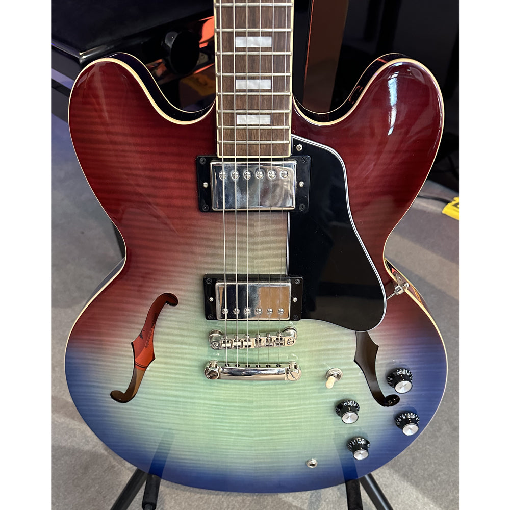 Epiphone ES-335 Figured Blueberry Burst (Pre-Owned) – Bananas at