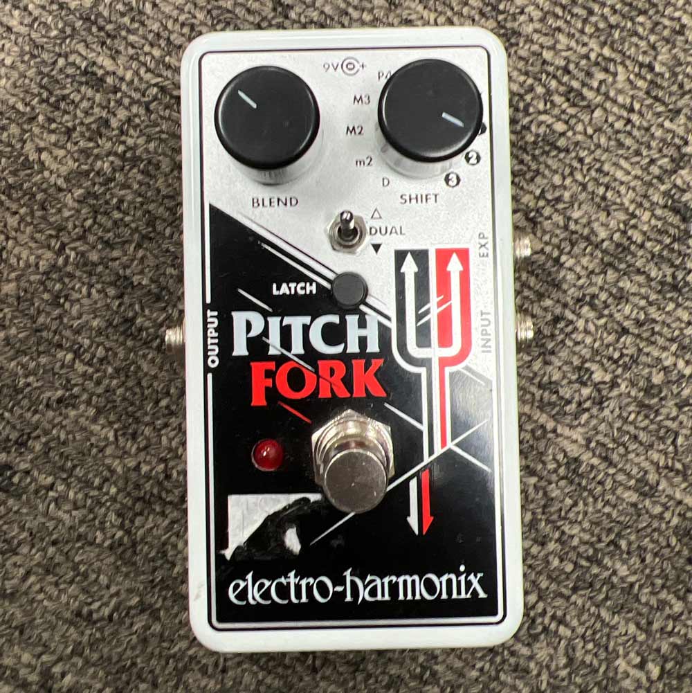 Electro-Harmonix Pitch Fork Polyphonic Pitch Shifter Pedal w/ Box