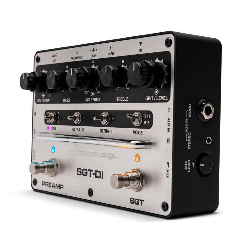 Ampeg SGT-DI Bass Preamp and DI Pedal – Bananas at Large®