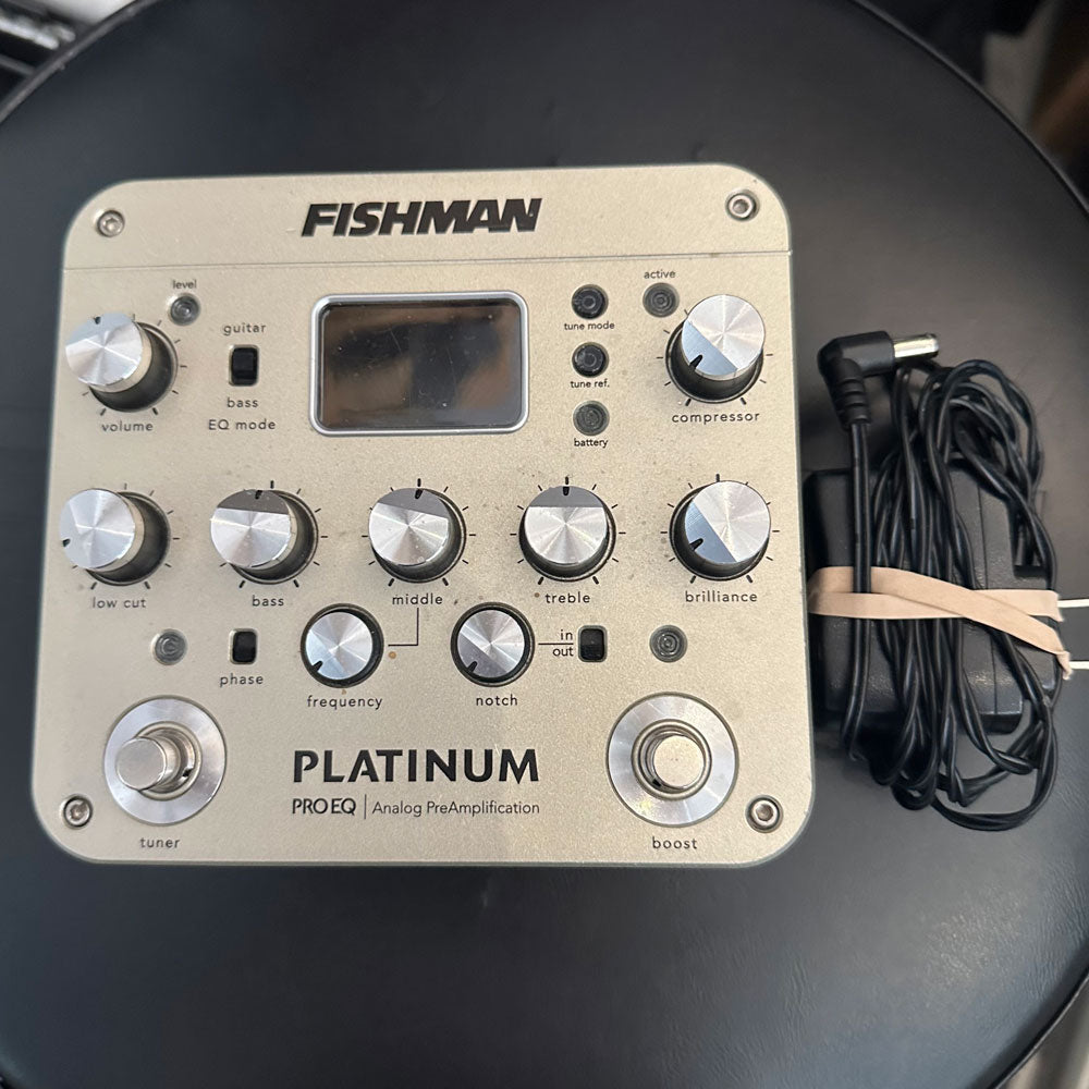 Fishman Platinum Pro EQ/DI Analog Preamp Pedal (Pre-Owned