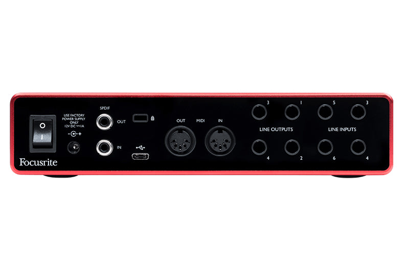 Focusrite Scarlett 8i6 3rd Gen USB Audio Interface – Bananas at Large®