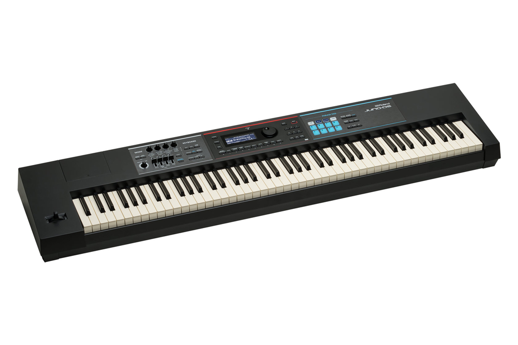 Roland JUNO-DS88 Weighted 88-Key Portable Synthesizer Keyboard – Bananas at  Large® Musical Instruments u0026 Pro Audio