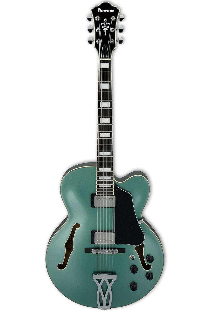 Ibanez Af75 Artcore Series Hollow Body Electric Guitar Olive Metalli Bananas At Large® 5904