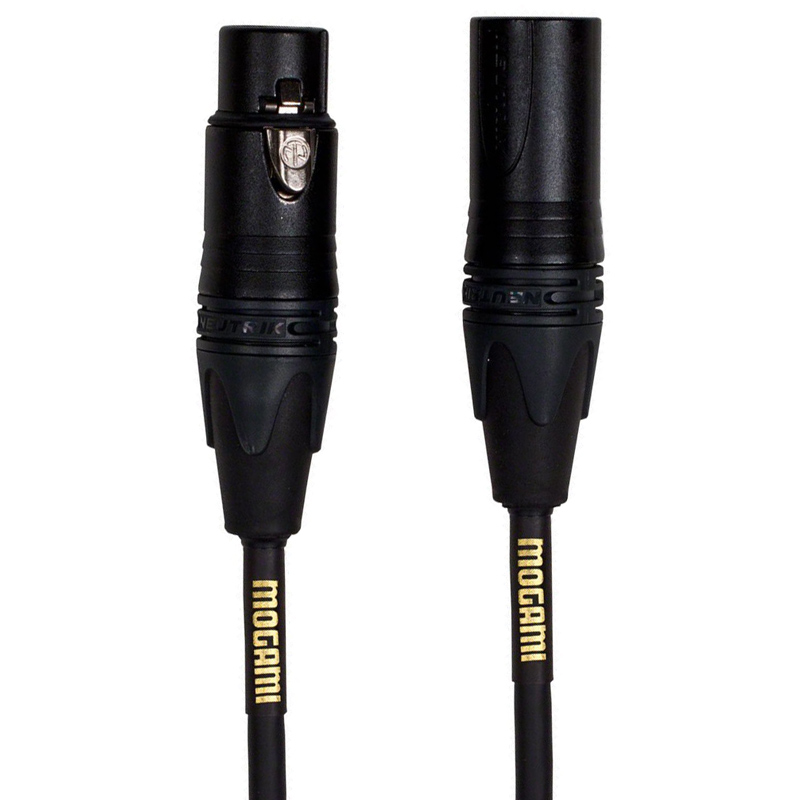 Mogami Gold XLRM to RCA Cable (3 Foot)