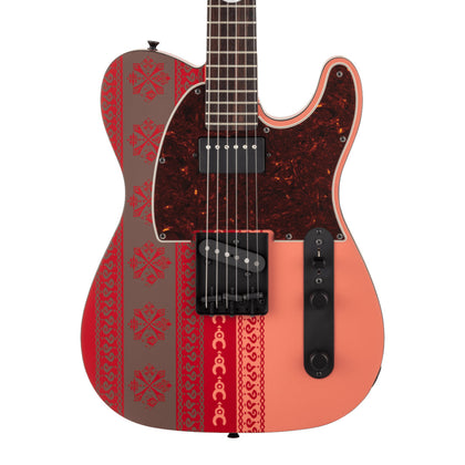 Fender Limited Edition Monster Hunter Rathalos Telecaster Electric Guitar - Rosewood Fingerboard - Rathalos Red