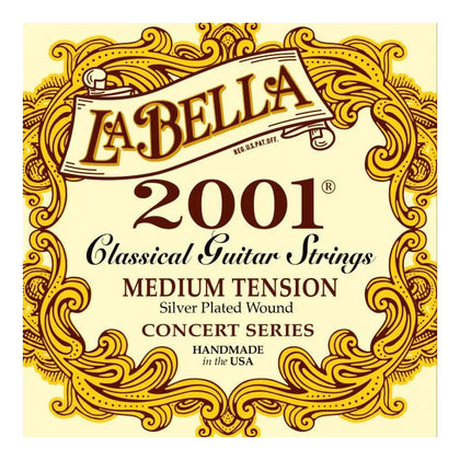 La Bella 2001 Classical Nylon Guitar Strings - Medium Tension