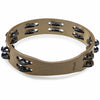 Stagg Headless Wooden Tambourine - 10in - 2 Rows of Jingles