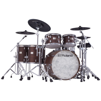 Roland VAD716 V-Drums Acoustic Design Electronic Drum Set - Satin Walnut