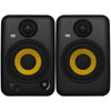 KRK Systems GoAUX 4 Portable Powered Studio Monitor Pair - Black