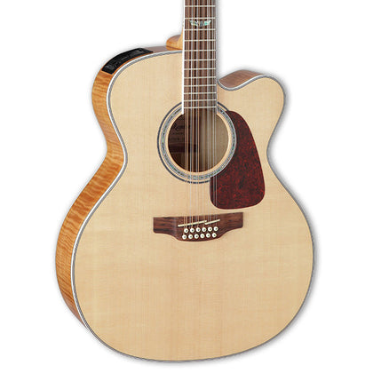 Takamine GJ72CE-12 12-String Jumbo Cutaway Acoustic-Electric Guitar - Natural Gloss Finish