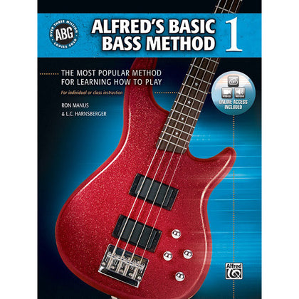 Alfred Music Alfred's Basic Bass Method 1 - Bass Guitar Book