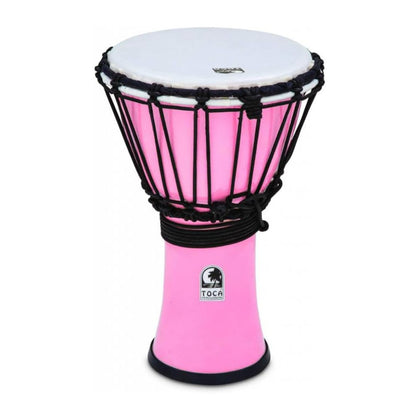 Toca Freestyle Colorsound 7 in. Djembe - Pastel Pink