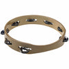 Stagg Headless Wooden Tambourine - 10in - 1 Row of Jingles