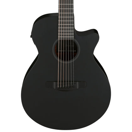 Ibanez AE Series AEG721 7-String Acoustic-Electric Guitar - Black Out