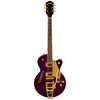 Gretsch G5655TG Electromatic® Center Block Jr. Single-Cut Electric Guitar with Bigsby® and Gold Hardware - Amethyst - Laurel