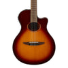 Yamaha NTX1 BS Cutaway Acoustic-Electric Classical Guitar- Brown Sunburst