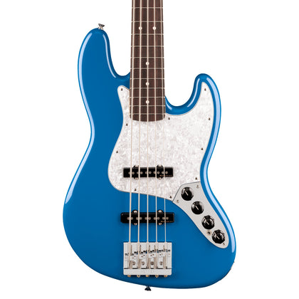 Fender Player II Modified Active Jazz Bass V Electric Bass - Rosewood Fingerboard - Electric Blue