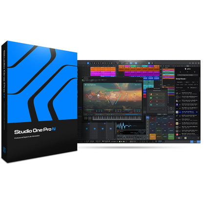 PreSonus Studio One Pro 7 Professional DAW Software - Perpetual License Upgrade for Studio One Artist or Professional Edition Licenses [Download]