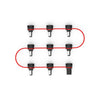 D'Addario XPND Adjustable Daisy Chain - 8 Male Plugs