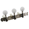 Allparts TK-0126 Classical Tuner Set with Pearloid Buttons - Nickel