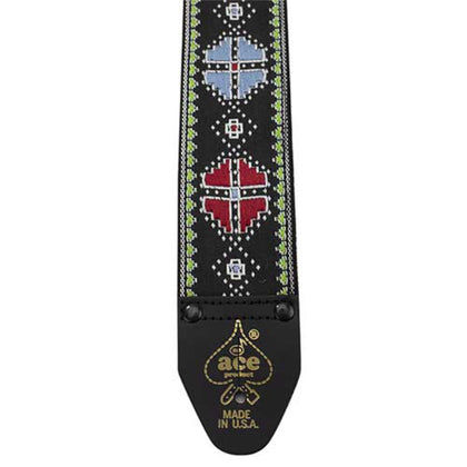 Ace Straps Vintage Reissue Guitar Strap - Crossroads