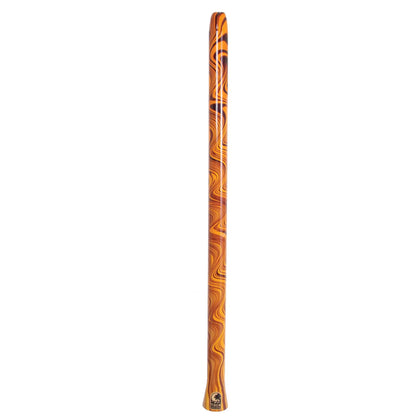 Toca DIDG-DOS Duro Didgeridoo - Orange Swirl