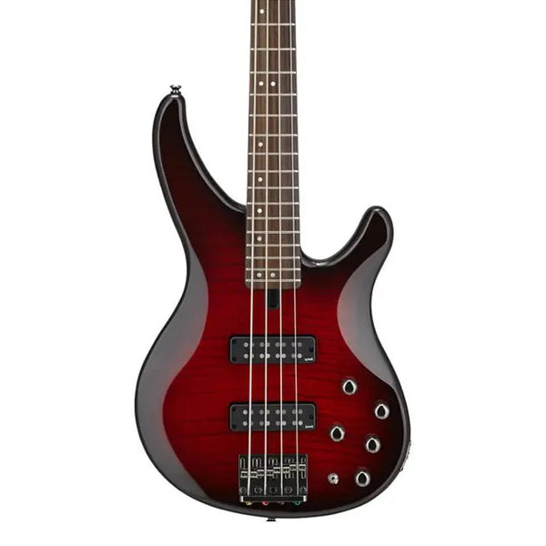 Yamaha TRBX604FM 4-String Electric Bass - Dark Red Burst – Bananas at  Large® Musical Instruments & Pro Audio