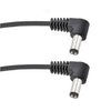 Voodoo Labs PPBAR-R12 2.1mm Pedal Power Cable - Right-Angle to Right-Angle - 12in