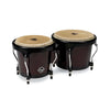 Latin Percussion LPA601-DW Aspire Wood Bongos - 6-3/4in & 8in - Dark Wood