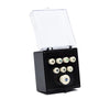 Martin Pearl Inlaid Bridge & Endpins - White