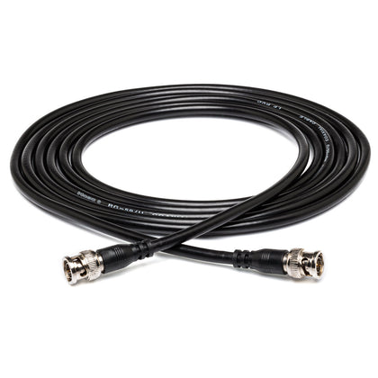 Hosa 75-ohm Coaxial Cable - BNC to Same - 15ft