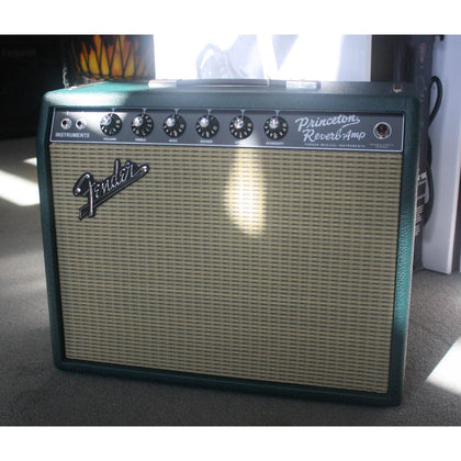 Fender Limited Edition '65 Princeton Reverb Guitar Amp w/ British Green Celestion 12-65 Speaker