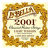 La Bella 2001 Classical Nylon Guitar Strings - Light Tension