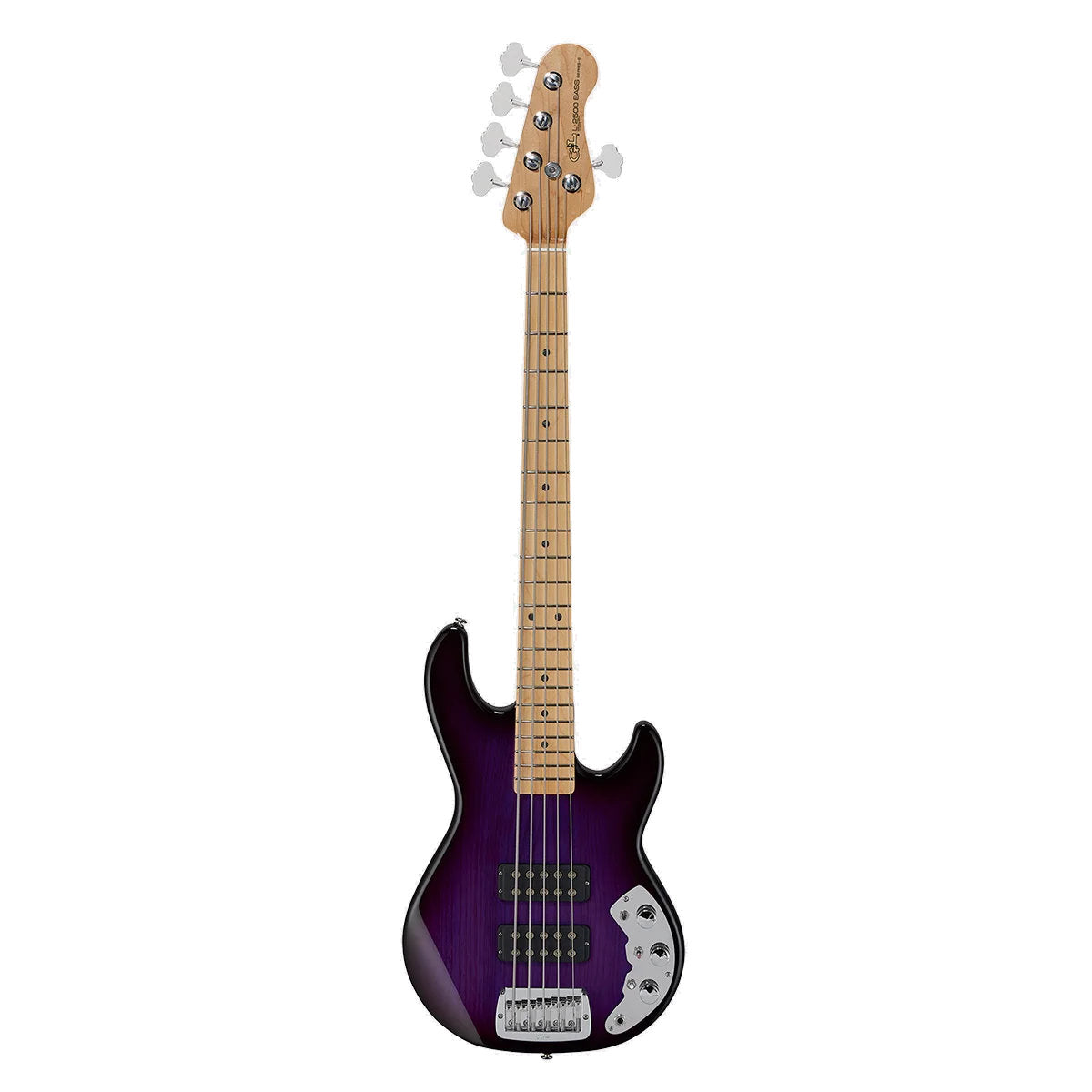 G&L CLF Research L-2500 USA-Made 5-String Electric Bass - Purpleburst –  Bananas at Large® Musical Instruments & Pro Audio