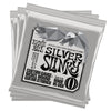 Ernie Ball John Mayer Silver Slinky Nickel Wound Electric Guitar Strings - 3 Pack Tin - 10.5-47 Gauge