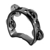 Stagg Plastic Cutaway Mini Tambourine - 4 Jingles - Black