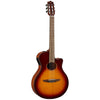 Yamaha NTX1 BS Cutaway Acoustic-Electric Classical Guitar- Brown Sunburst