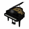 Roland GP-9M-PE Premier Digital Grand Piano - Moving Keys - Polished Ebony