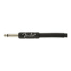 Fender Professional Series Instrument Cables - Straight/Straight - 10ft - Black