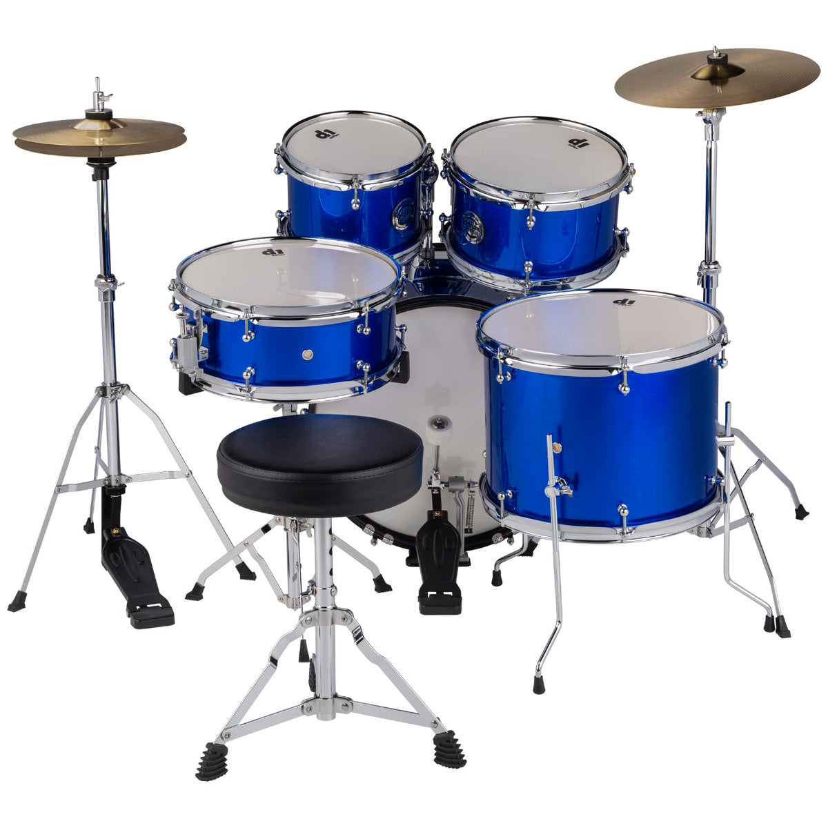 Ddrum D1 Jr 5 Piece Complete Kit Cobalt Blue