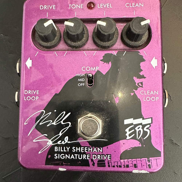 EBS Billy Sheehan Signature Drive Bass Distortion Pedal (Pre-Owned