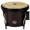 Latin Percussion LPA601-DW Aspire Wood Bongos - 6-3/4in & 8in - Dark Wood