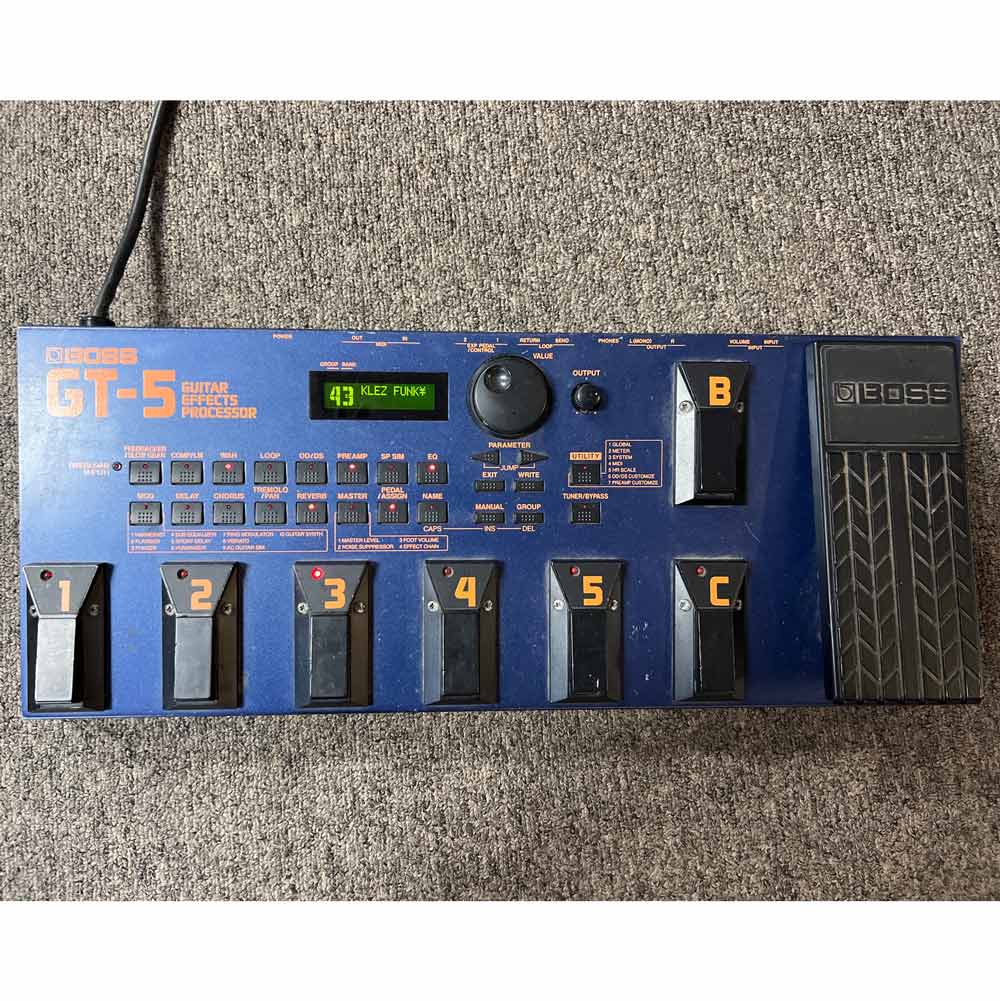 BOSS GT-5 Guitar Effects Processor (Pre-Owned) – Bananas at Large®