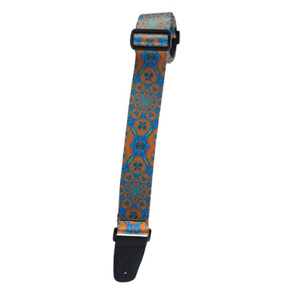 Henry Heller Artist Series Sublimination Guitar Strap - Blue Orange