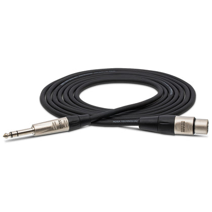 Hosa Pro Balanced Interconnect Cable - REAN XLR3F to 1/4 in. TRS - 1.5 ft.