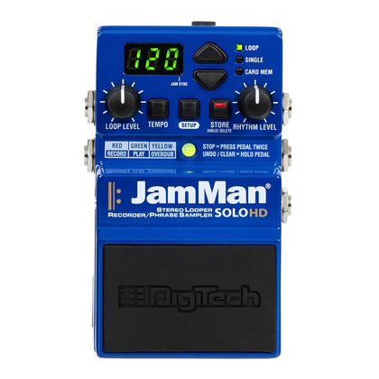 Digitech JamMan Solo HD Stereo Looper Pedal w/Power Supply