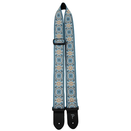 Perri's Leather 2 in. Wide High Quality Jacquard Guitar Strap