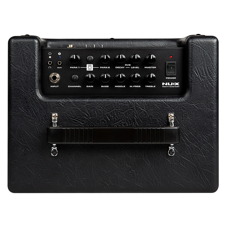 NUX Mighty Bass 50BT 50 Watt Digital Modeling Bass Amplifier w Bluetooth