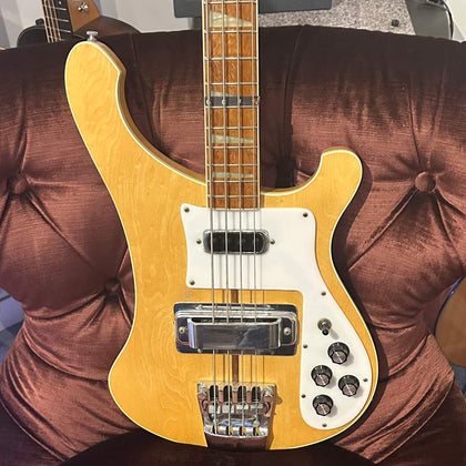 Rickenbacker 1975 4001 Mapleglo Vintage Electric Bass w/ Case (Pre-Owned)