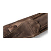 Taylor Element Distressed Leather 2.5 in. Guitar Strap - Dark Brown